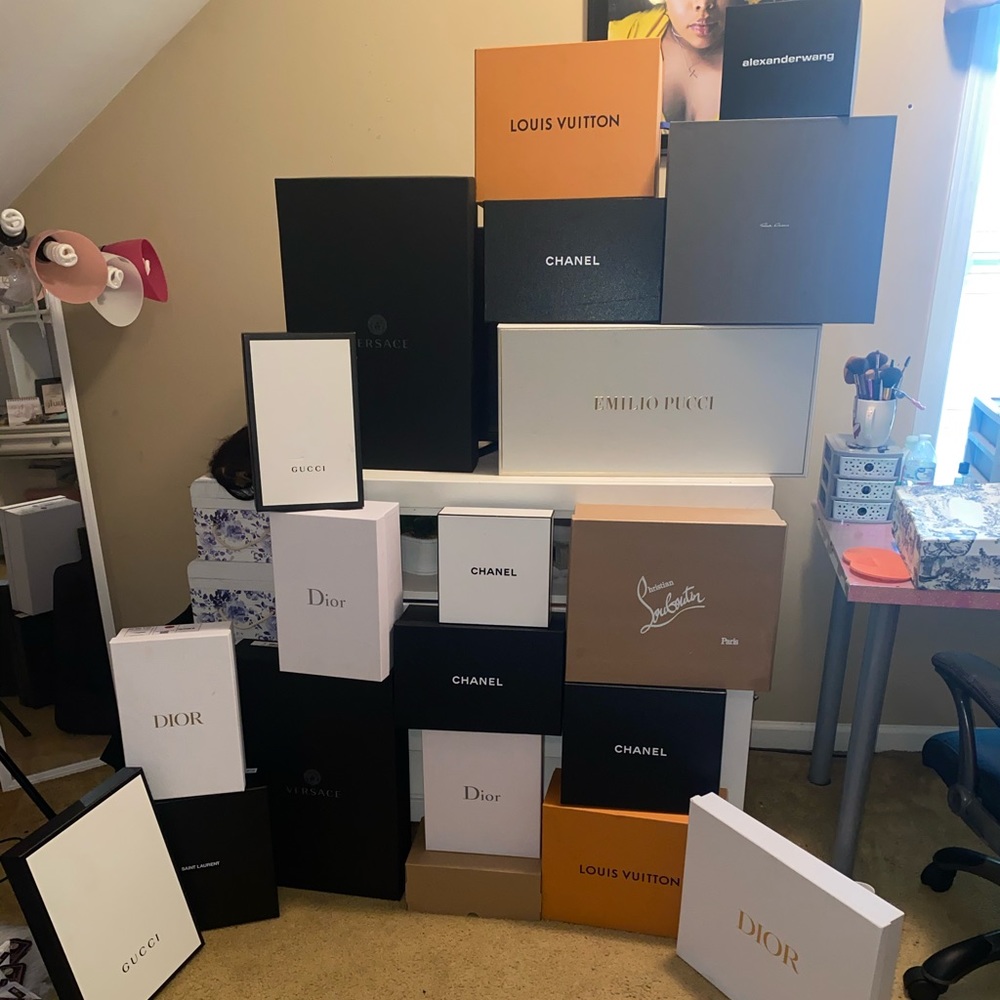 AUTHENTIC DESIGNER BOXES